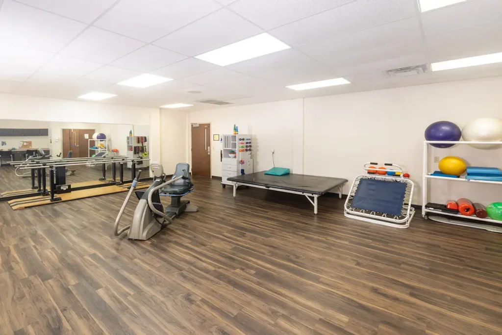 The rehab gym at Park Meadows